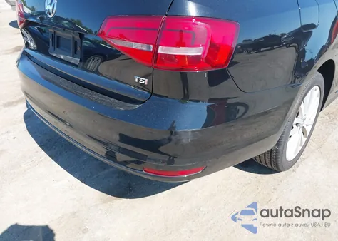 2015 Volkswagen Jetta 1.8T Se z USA, uszkodzony, nr VIN 3VWD17AJ9FM319821